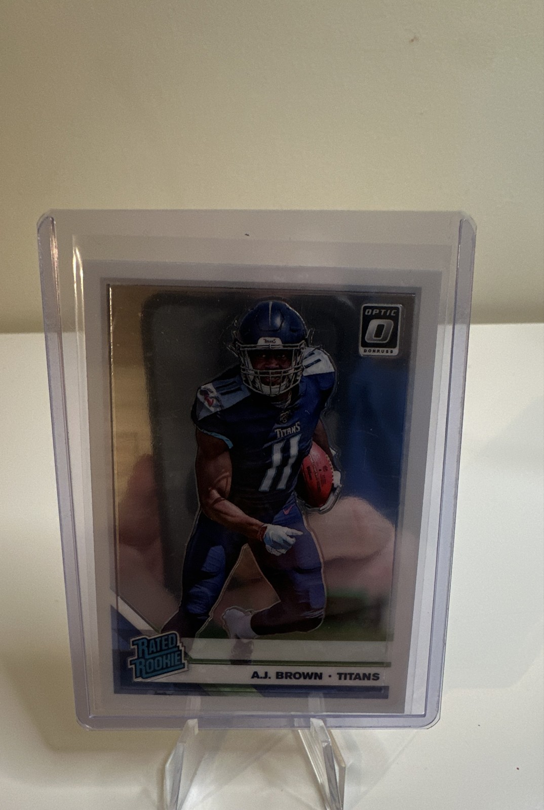 2019 Panini Donruss Optic - Rated Rookie A.J. Brown #164 Holo Prizm (RC)