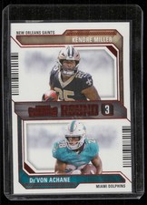 Christian Gonzalez Emmanuel Forbes 2023 Panini Contenders #3 Round Numbers