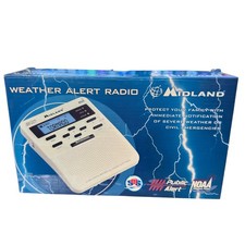 Midland WR-100 NOAA SAME All Hazards Weather Alert Radio Public Alert New in Box