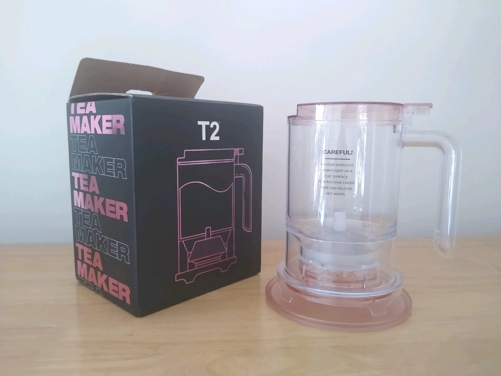 T2 Tea Maker Loose Leaf Tea Infuser Brew Teapot Soft Pink, BPA Free, New & Boxed
Opens in a new wind
