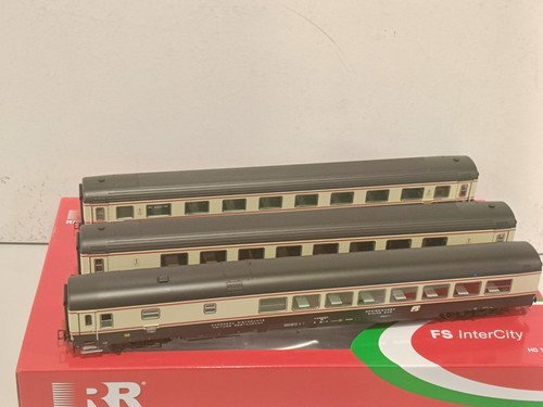 Rivarossi HR 4358 FS Set IC Mit Wagen GC 1 Mit Ristorante in Bandiera | Zustand: Neu
