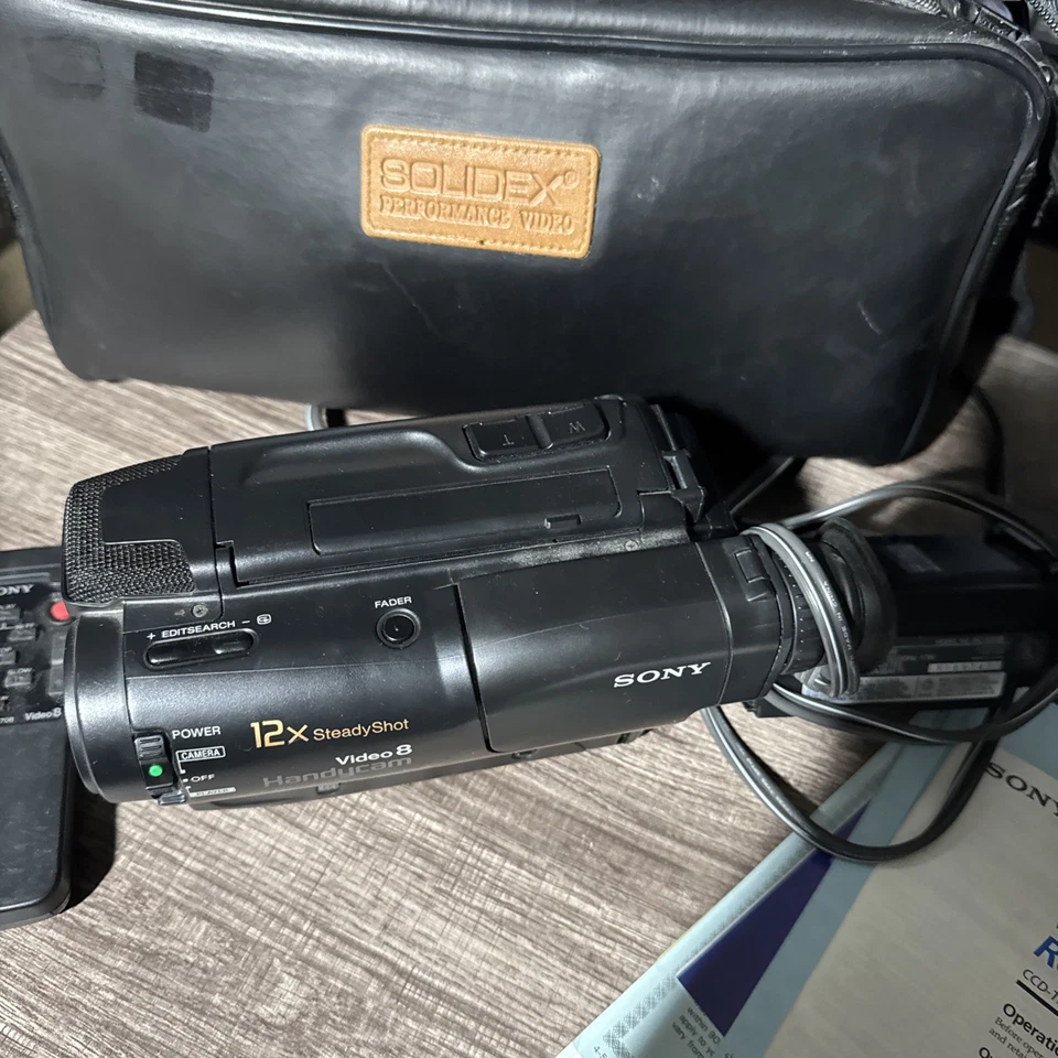 Sony video 8 camera recorder 12x - Image 3 of 4