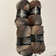 Lot Of 3 1/2 Plymouth Yarn Company Gina 100% ...