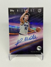 Noah Penda 2025-26 Topps Midnight Rookie Horizon Signatures Dusk /75 #RHS-NP