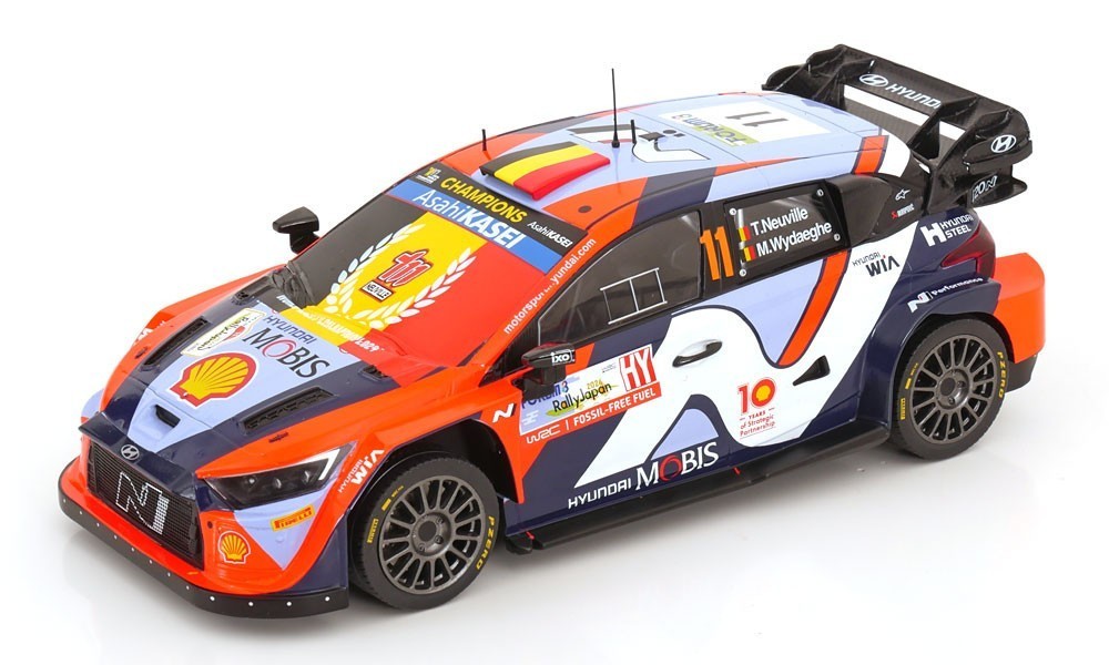 1:18 IXO 18RMC228 Thierry Neuville Hyundai i20 #11 World Champion Japan 2024