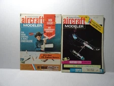 2 VINTAGE AMERICAN AIRCRAFT MODELER MAGAZINES - APRIL & JUNE 1969