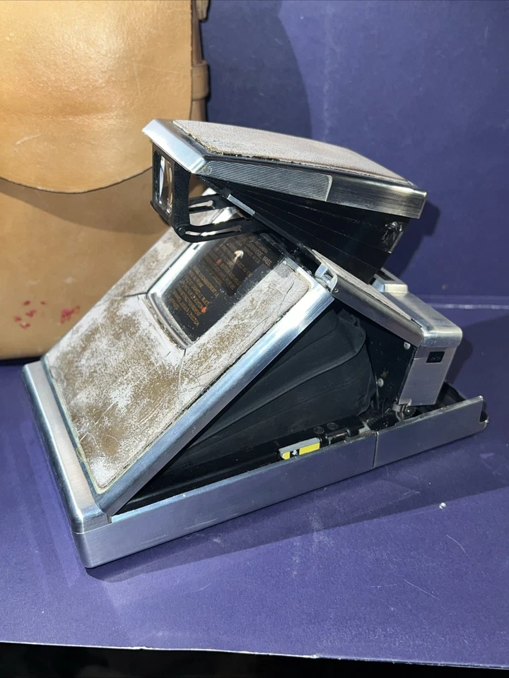 CÁMARA DE COLECCIÓN POLOROID LAND SONAR SX-70 ¡CÁMARA SIN PROBAR! ¡Ver fotos! Foto 4 de 4