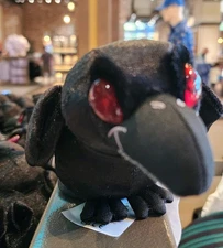 Disney Parks Haunted Mansion 55th Raven Crow Shoulder Pal Magnet Plush New 2025