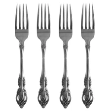 Oneida BRAHMS 18/8  Community Stainless Steel Dinner Fork (Set of Four) / NO