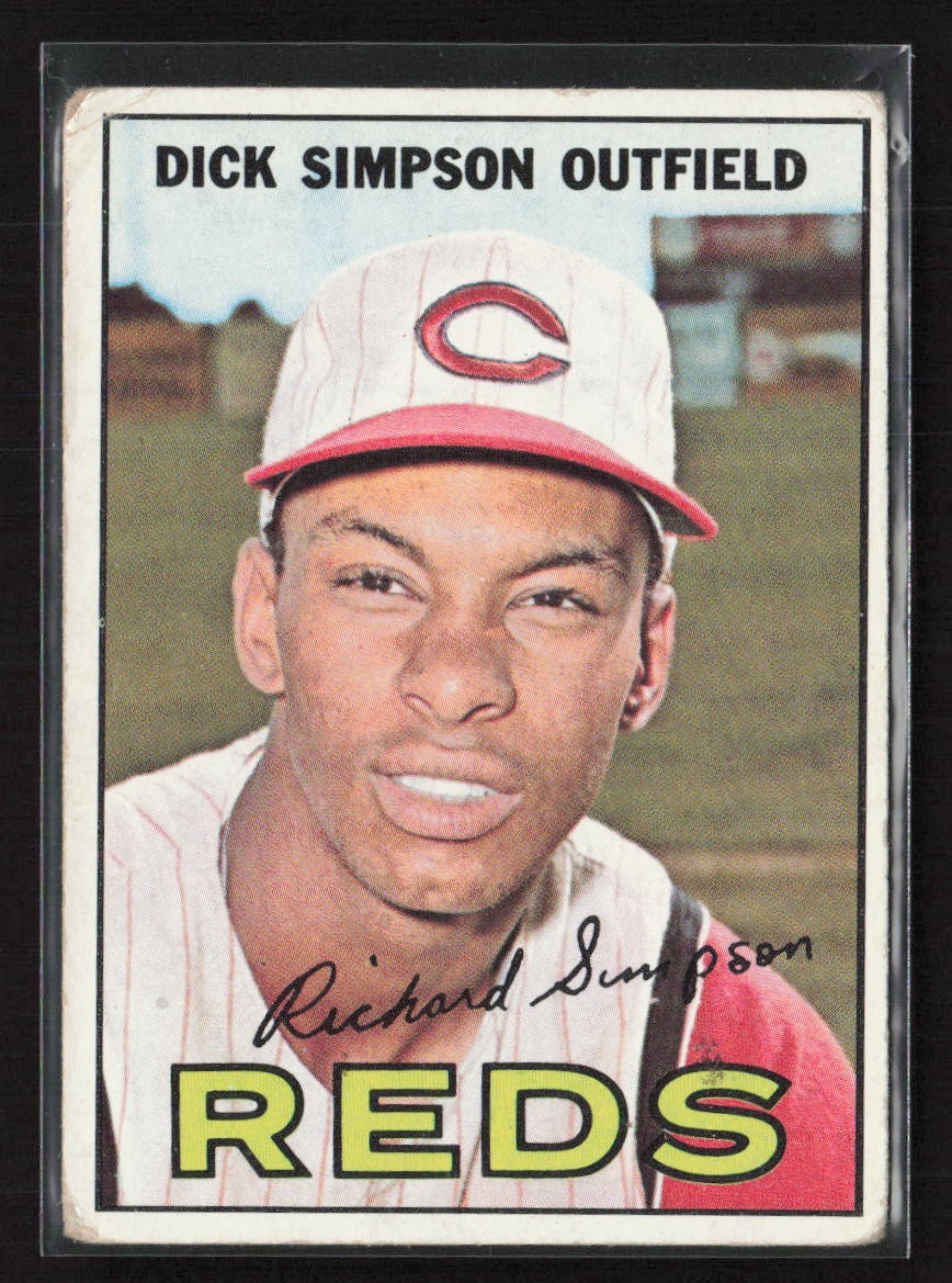 1967 Topps #6 Dick Simpson - VG Set Break!