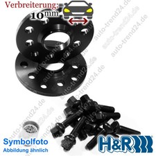 HR Spurverbreiterung schwarz 10mm/Achse für Porsche Panamera 971 Bj. 2016-2023