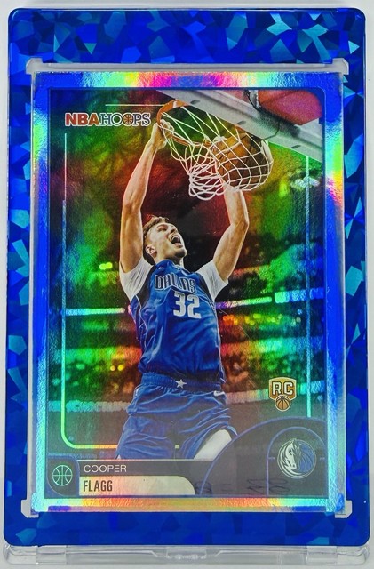Cooper Flagg Topps Blue RC Rookie Topps Refactor Mavericks
