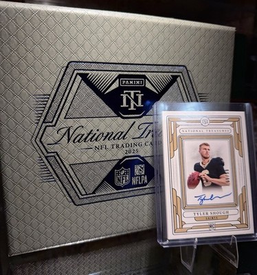TYLER SHOUGH 2025 Panini National Treasures 69/99 Rookie Autograph