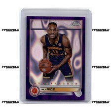 2022 Topps Chrome McDonald's A/A - Purple Lava #7 MJ Rice Rookie 23/299