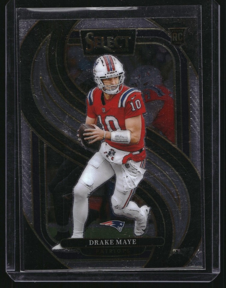 2024 Panini Select Drake Maye #113 New England Drake Maye #113 RC New England Patriots