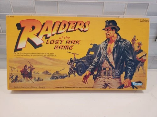 Vintage Indiana Jones Raiders of the Lost Ark Board Game 1981 Kenner COMPLETE