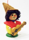 Steinbach Germany Elf Gnome Dwarf Musician Guitar Wooden Wood Vintage Ornament — photo 10