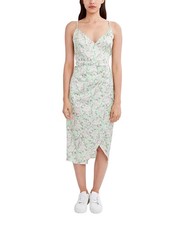BCBGeneration Womens' V-Neck Midi Dress V1VX1D48 - Dainty Romance