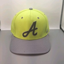 Adidas Climalite Adjustable Hat Green Gray OSFA Embroidered Logo Climalite