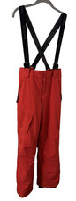 Marmot Kids XL Snow Ski Pant Suspenders Red Adjustable Waist and Length