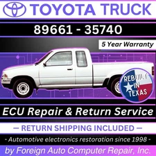 89661-35740 Toyota Truck ECU Repair - Quick Quality Service, 5 Year Warranty