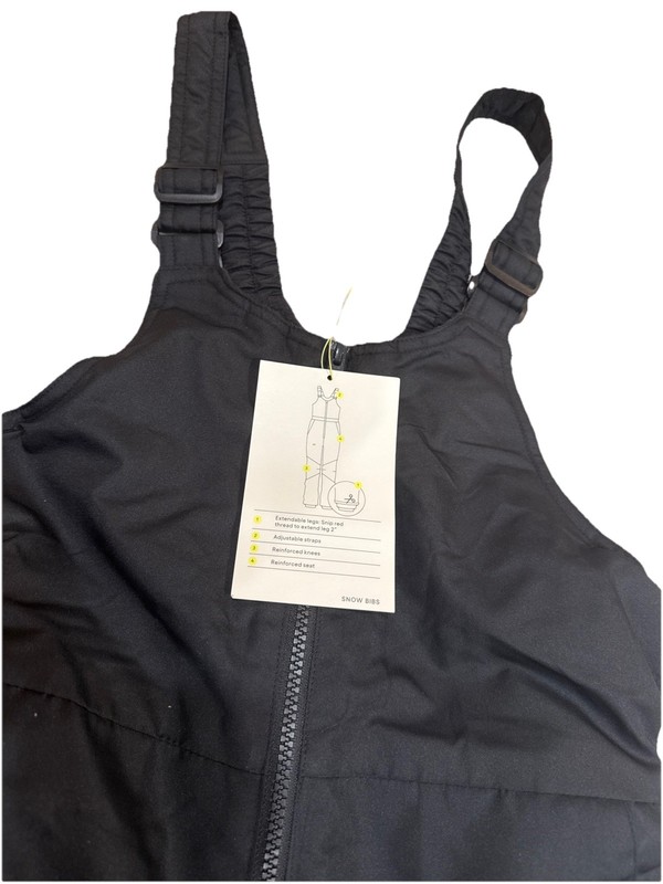 All In Motion Kids Snow Bib Regular Fit Windproof Waterproof Bib Cold-Weather /M