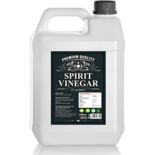 Distilled White Spirit Vinegar 5% Acidity 2.5Litre for Cleaning/Pickling/Cooking 2.60 per litre