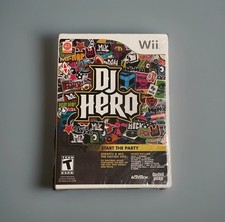 DJ Hero Original Game Disk In Factory Seal (Nintendo Wii, 2009). New Unopened