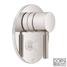 Dornbracht Concealed Single-Lever Mixer with Diverter in Brushed Platinum