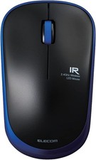 ELECOM Mouse Wireless Receiver Included M Size 3 Buttons IR Sensor Power