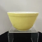 Vintage Pyrex Primary YELLOW  Nesting Mixing Bowl 401 1 1/2 Pint  USA