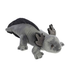 Aurora - Miyoni - 14" Black Axolotl Realistic Stuffed Animal