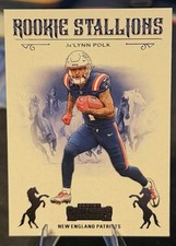 JaLynn Polk Panini Contenders Football 2024 Trading Card Rookie Stallions #18