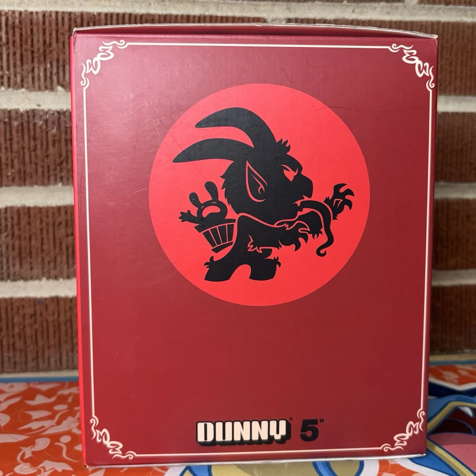 Bright Krampus - Scott Tolleson & SeriouslySillyK x Kidrobot - 5" Dunny (2017) - Image 4 of 4