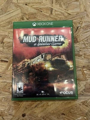 Mud Runner Spintires Game Xbox One Disk And Case No Manual