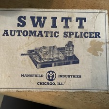 Swift Automatic Splicer. 8mm and 16mm Mansfield industries