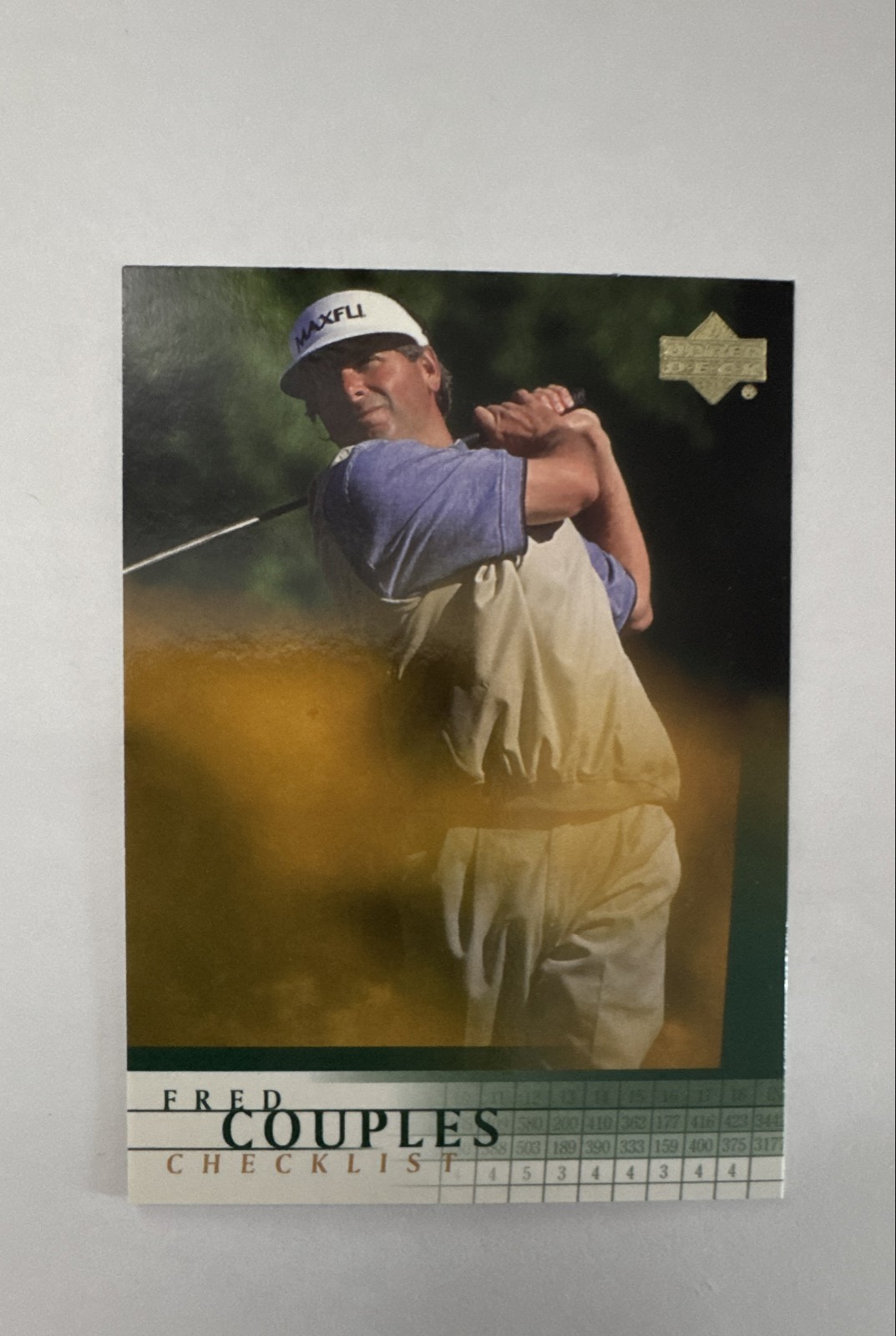 2001 Upper Deck - Checklist Fred Couples #198