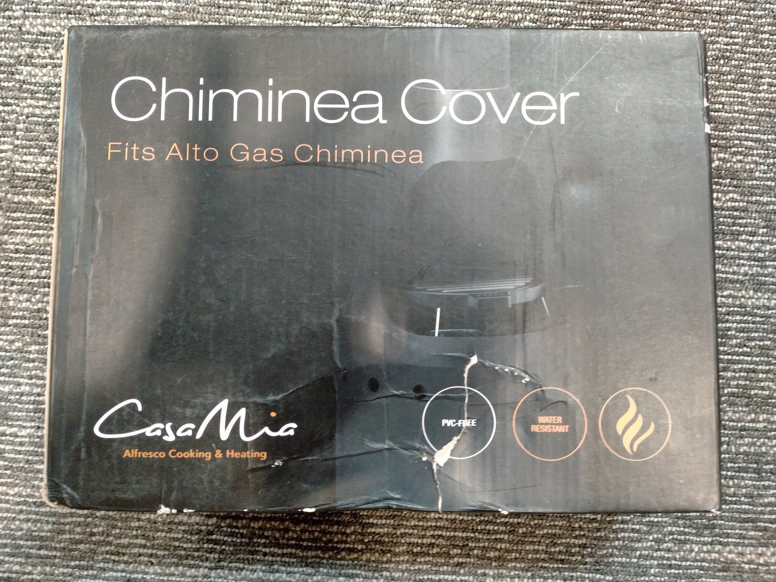 Casa Mia Chiminea Cover Fits Alto Gas Chiminea Water Resistant