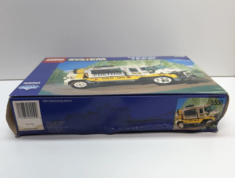 LEGO Model Team: Custom Rally Van 5550, Complete, Box Rough, 99% Complete - Image 4 of 4