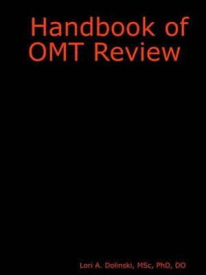Handbook of OMT Review by MSc, PhD, DO, Lori, A. Dolinski (English) Paperback Bo