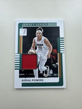 AERIAL POWERS 2025-26 DONRUSS WNBA JERSEY SERIES PATCH GREEN DREAM