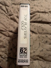Top Players Golf SNK Neo Geo AES Case and Game As-Is