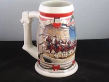 Anheuser Holiday Stein 2001 Holiday At The Capitol