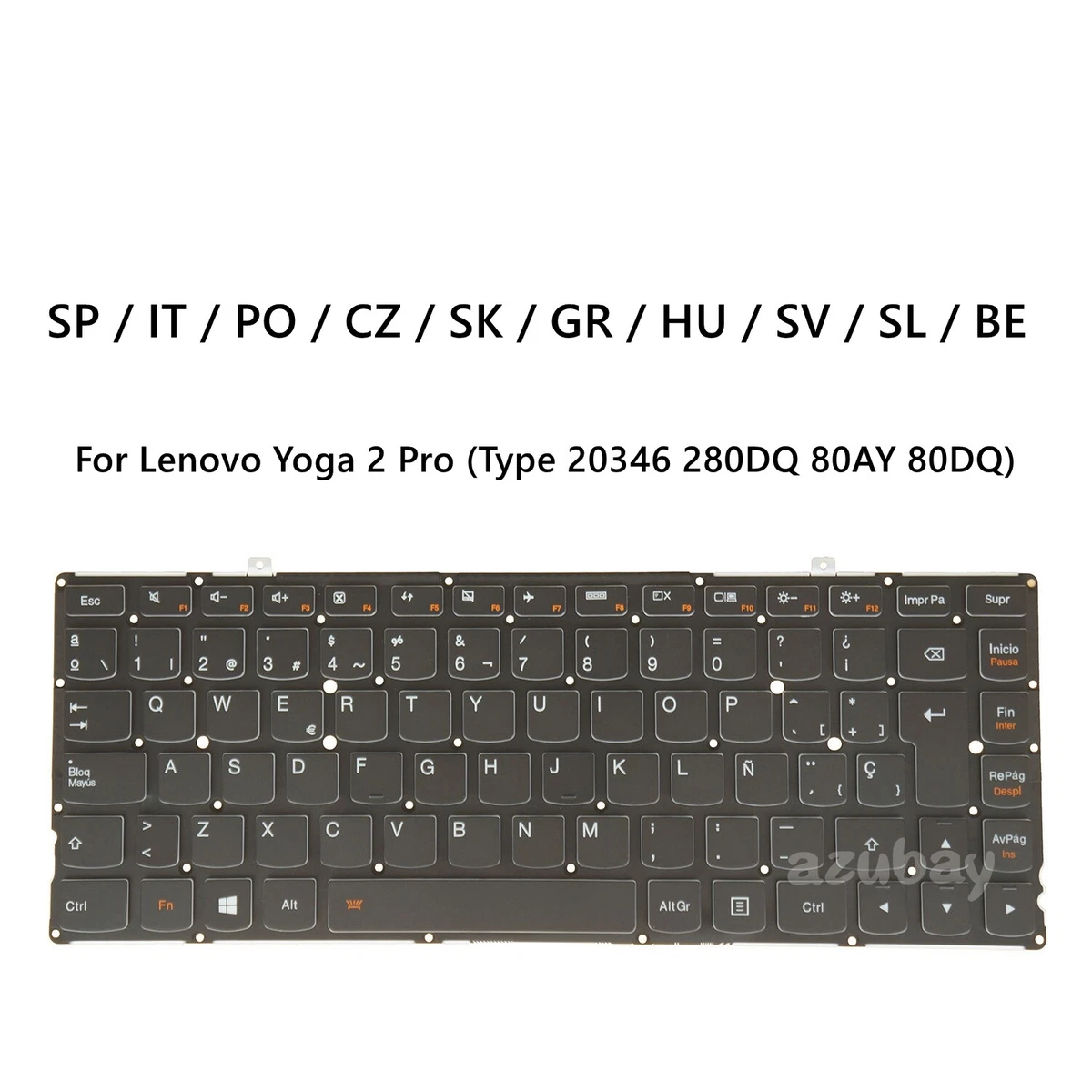 Lenovo yoga 2024 laptop keyboard light