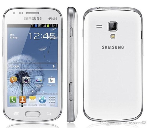 Samsung Galaxy Trend S Duos GT-S7572 Unlocked Android 3G , Dual Sim Black & Whit - Picture 2 of 4