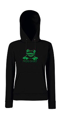 Frog Shirt Girlie Kapuzenpullover 