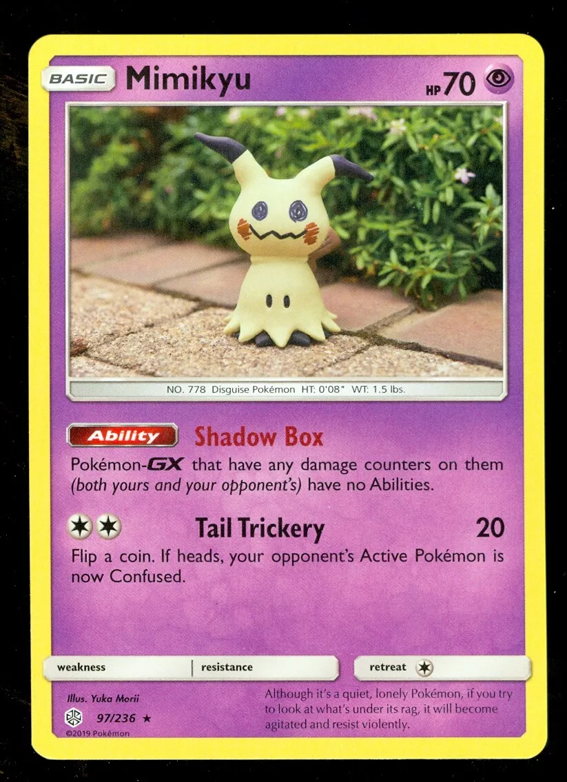 Mimikyu - 97/236 - Rare - Pokemon Singles » Sun & Moon (Multiple