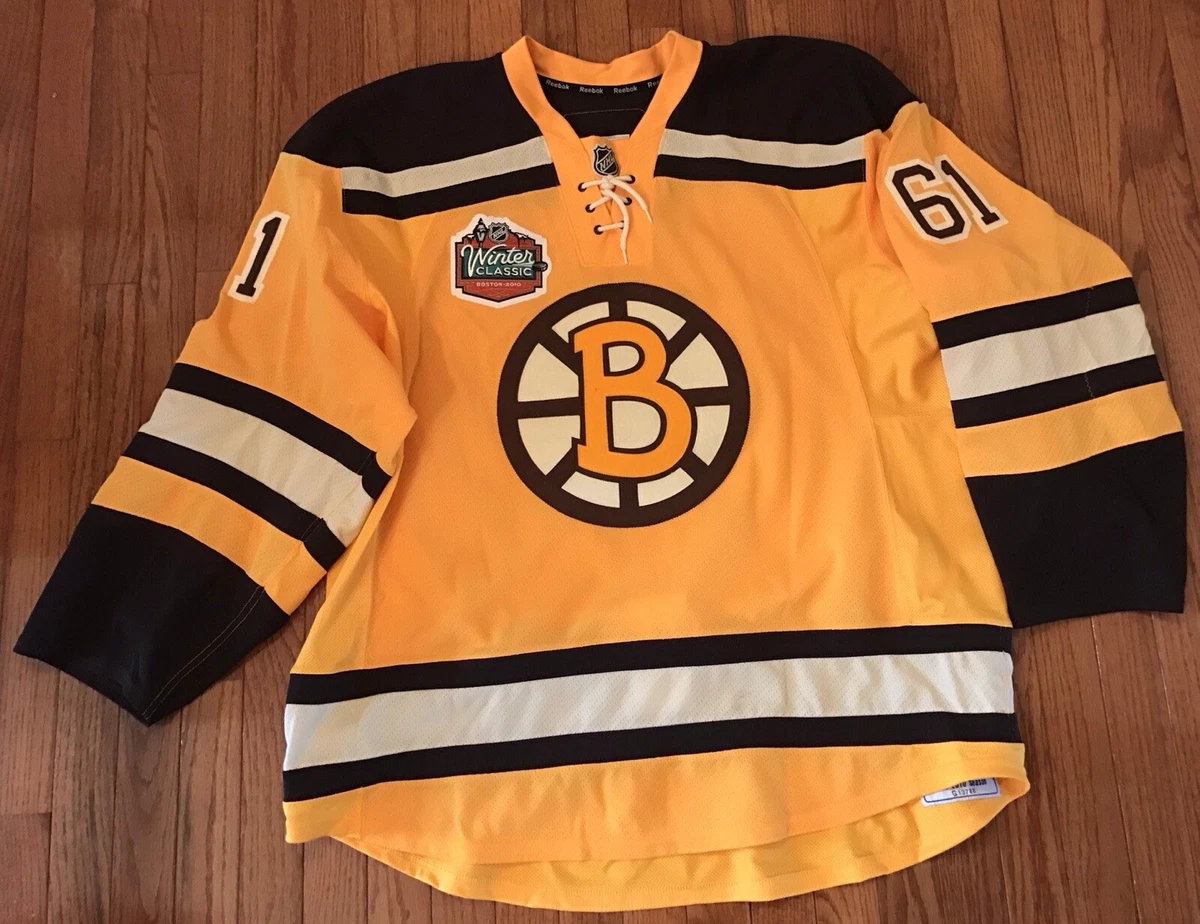 Boston Bruins 2010 NHL Winter Classic Game Worn Jersey