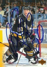 Bryan Smolinski autographed Hockey Card Pittsburgh Penguins 1996 Upper Deck #494