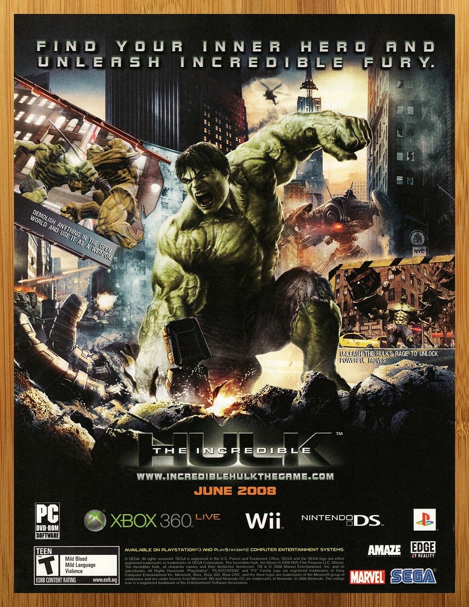 DS★THE INCREDIBLE HULK THE OFFICIAL Amazon.com: The Incredible Hulk - Nintendo DS (Renewed